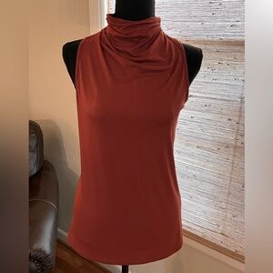 Dressy Mock Turtleneck Top